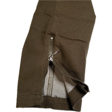 Load image into Gallery viewer, Kate &amp; Mallory Olive Green Pants W/ Zippers (NEW)
