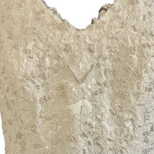 Load image into Gallery viewer, Wedding Dress with Beaded Bodice and Tulle Skirt (Gently Used)
