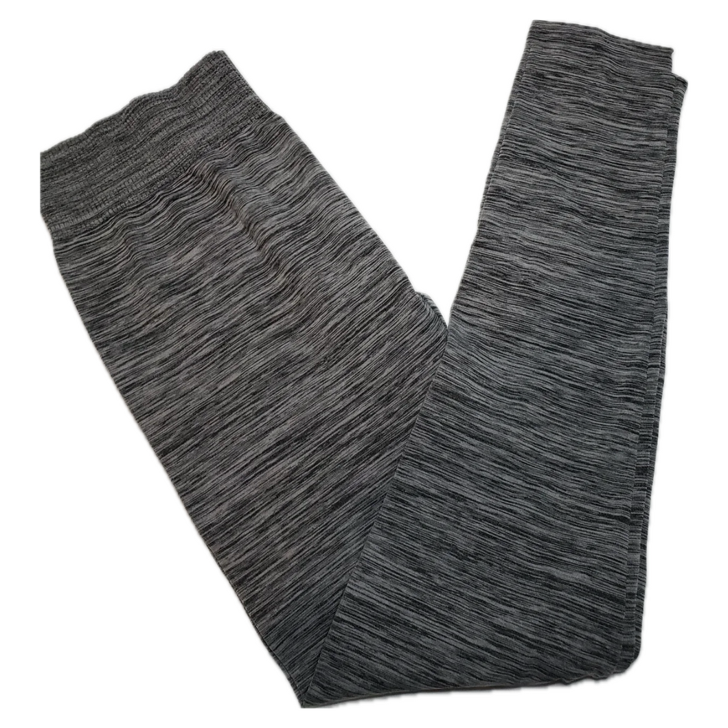 Faded Glory Grey Brindle Leggings (NEW)
