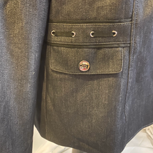 Load image into Gallery viewer, Blue Suit Jacket w/ Front Pocket Illusion (NEW)
