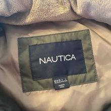 Load image into Gallery viewer, Nautica Army Green Puffy Coat with Hood (NEW)
