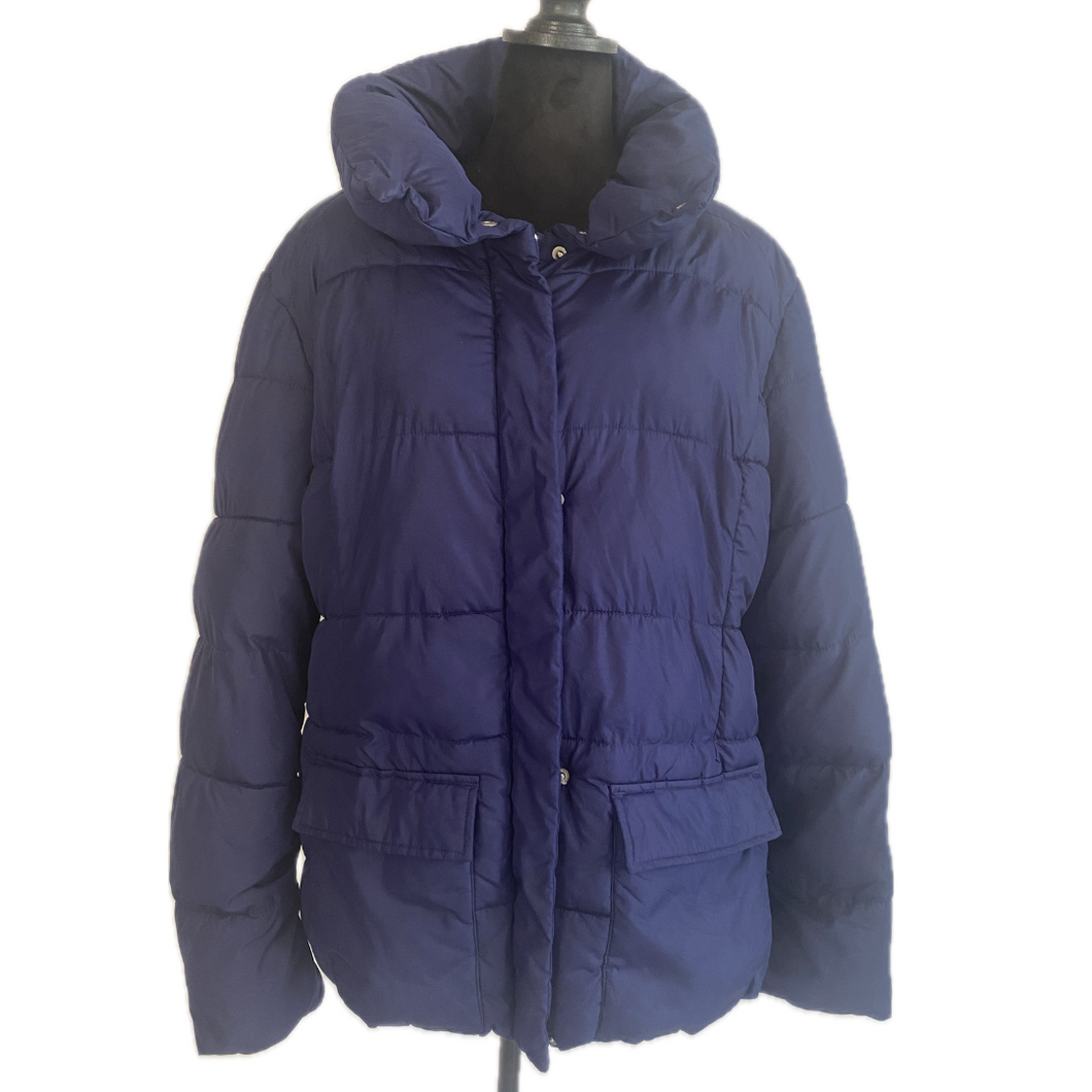 Old Navy - Navy Blue Puffy Coat (NEW)