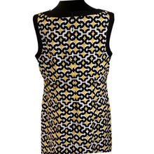 Load image into Gallery viewer, Black, White and Yellow Pattern Dress (NEW)
