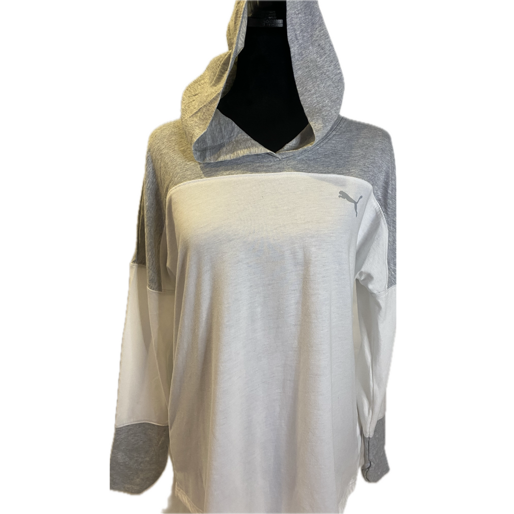 Puma Grey/White Long Sleeve Shirt (NEW)