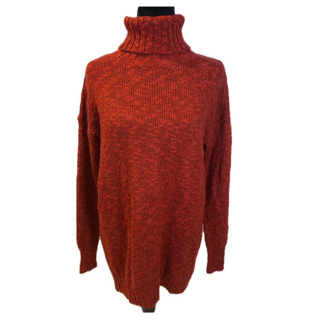 Red Long Sleeve Turtleneck (NEW)