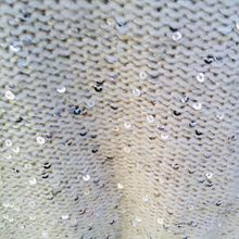 Load image into Gallery viewer, Tan Short Sleeve Cover Up with Sequins (NEW)
