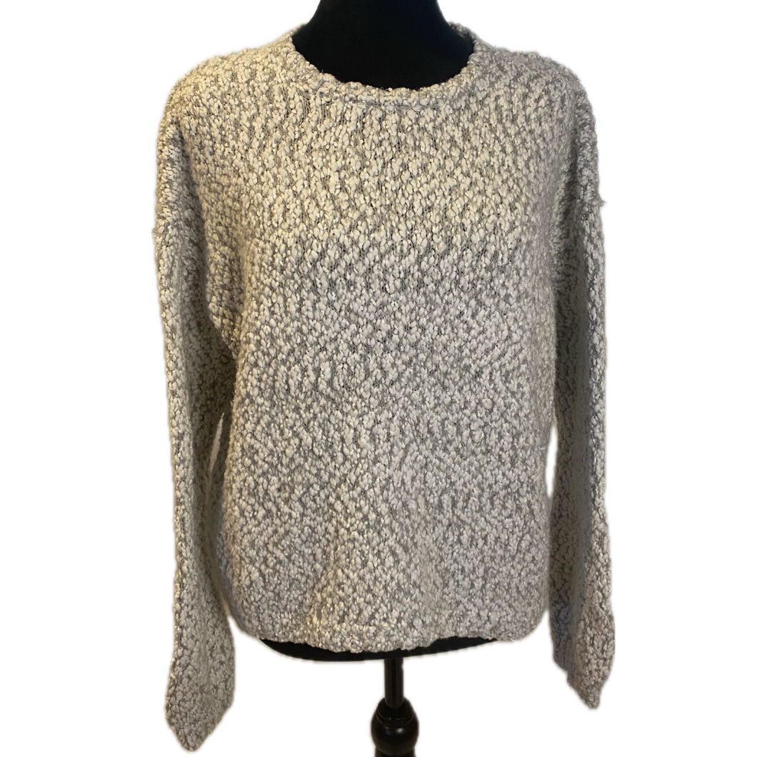 Light Grey And White Sweater (NEW)