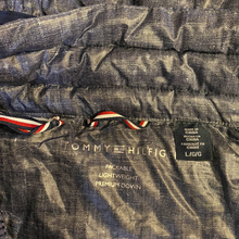 Load image into Gallery viewer, Blue Tommy Hilfiger Jacket w/ Zippers on Pockets (NEW)
