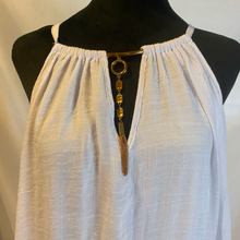 Load image into Gallery viewer, White Halter Styled Dress (NEW)
