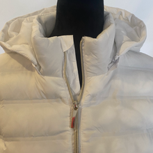 Load image into Gallery viewer, White Puffy Jacket with Hood (New)
