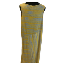 Load image into Gallery viewer, Yellow Striped Asymetrical Dress (NEW)
