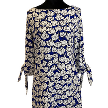 Load image into Gallery viewer, Blue and White Floral Dress (NEW)
