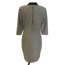 Load image into Gallery viewer, Navy and White Striped Dress (NEW)
